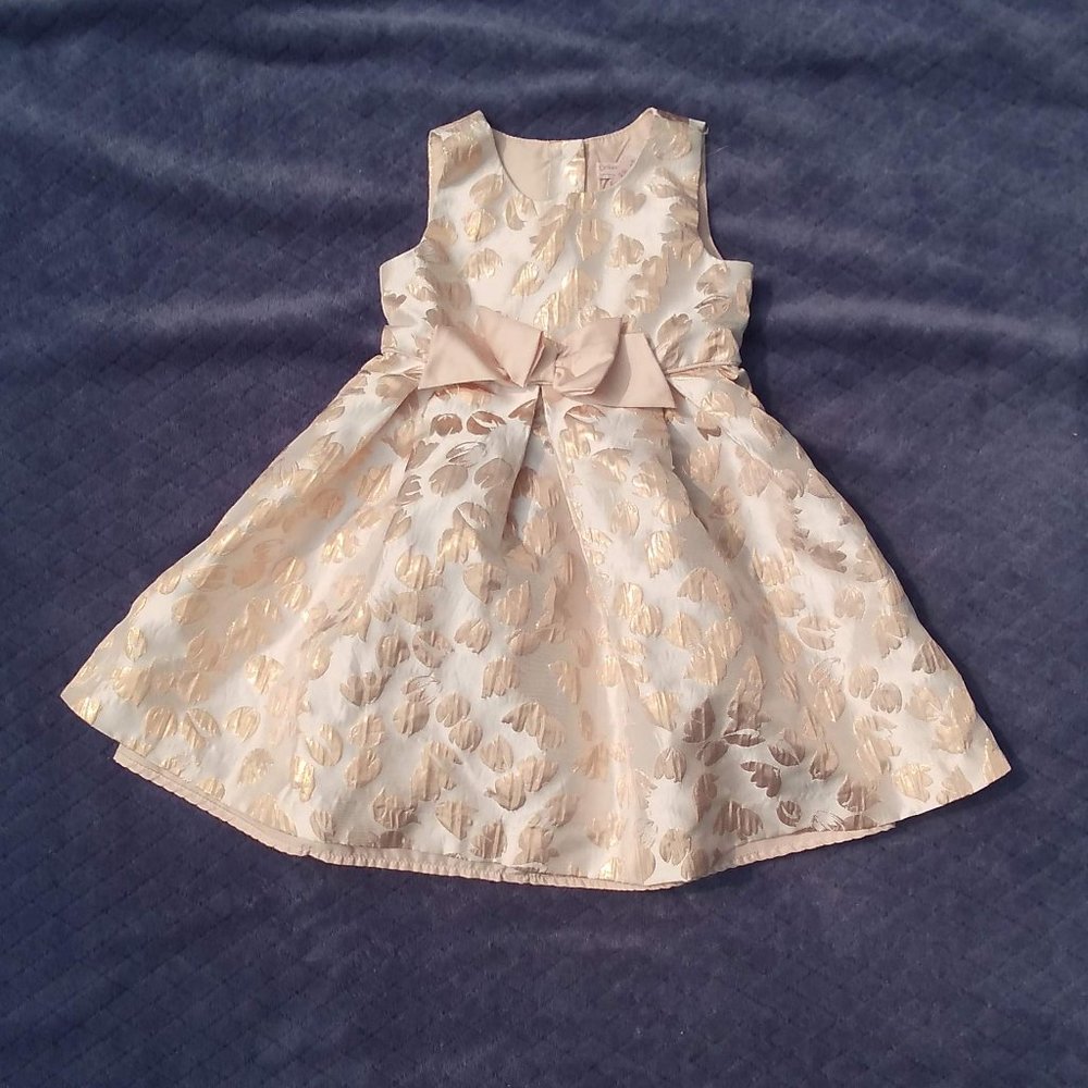 Peachy Cream Formal Gown